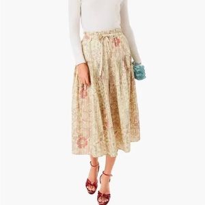 Ulla Johnson Lourdes Midi Skirt